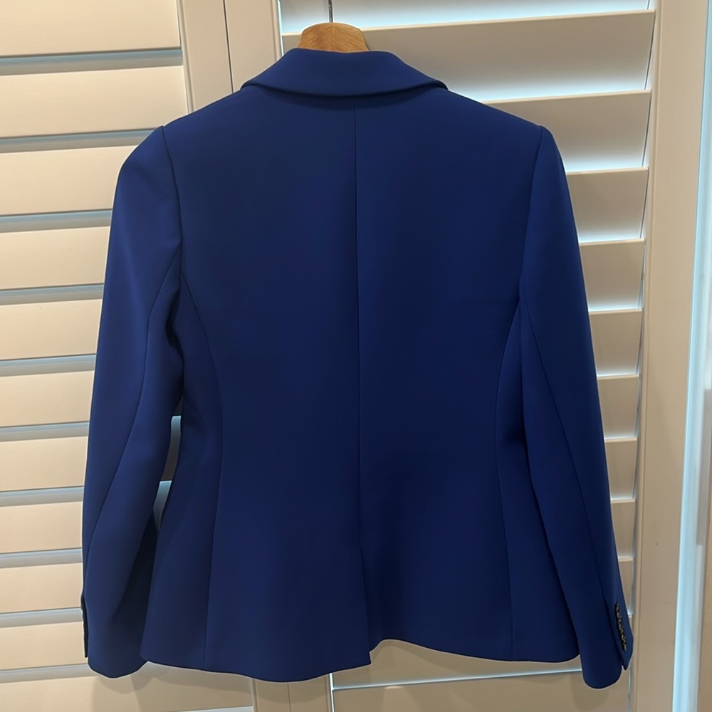 Hobbs Blue Single Button Tailored Blazer US Size 4 - Picture 5 of 5